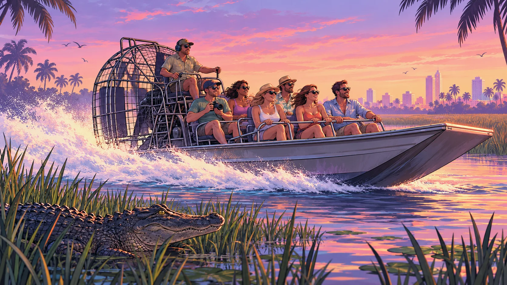 Illustration for the Grassrivers tour