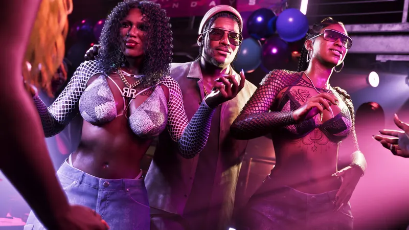 Dre'Quan Priest partying with Real Dimez at a club.