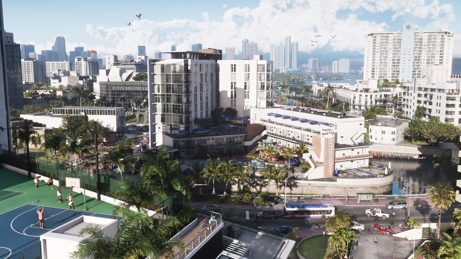 Vice City in GTA VI (official screenshot)