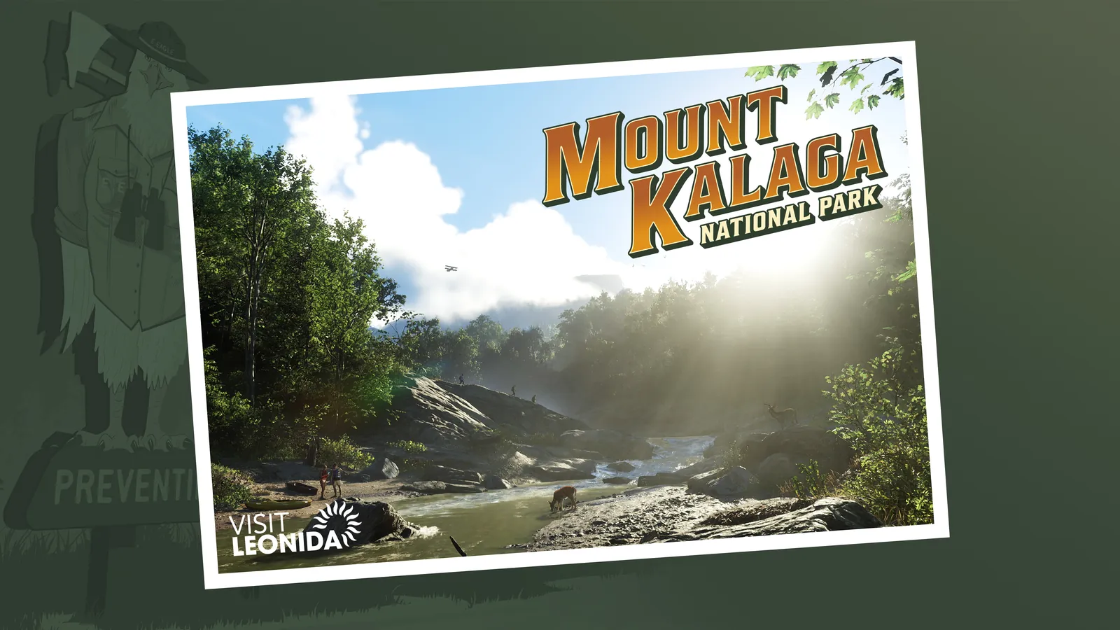 Official GTA VI 'Visit Leonida' postcard for Mount Kalaga